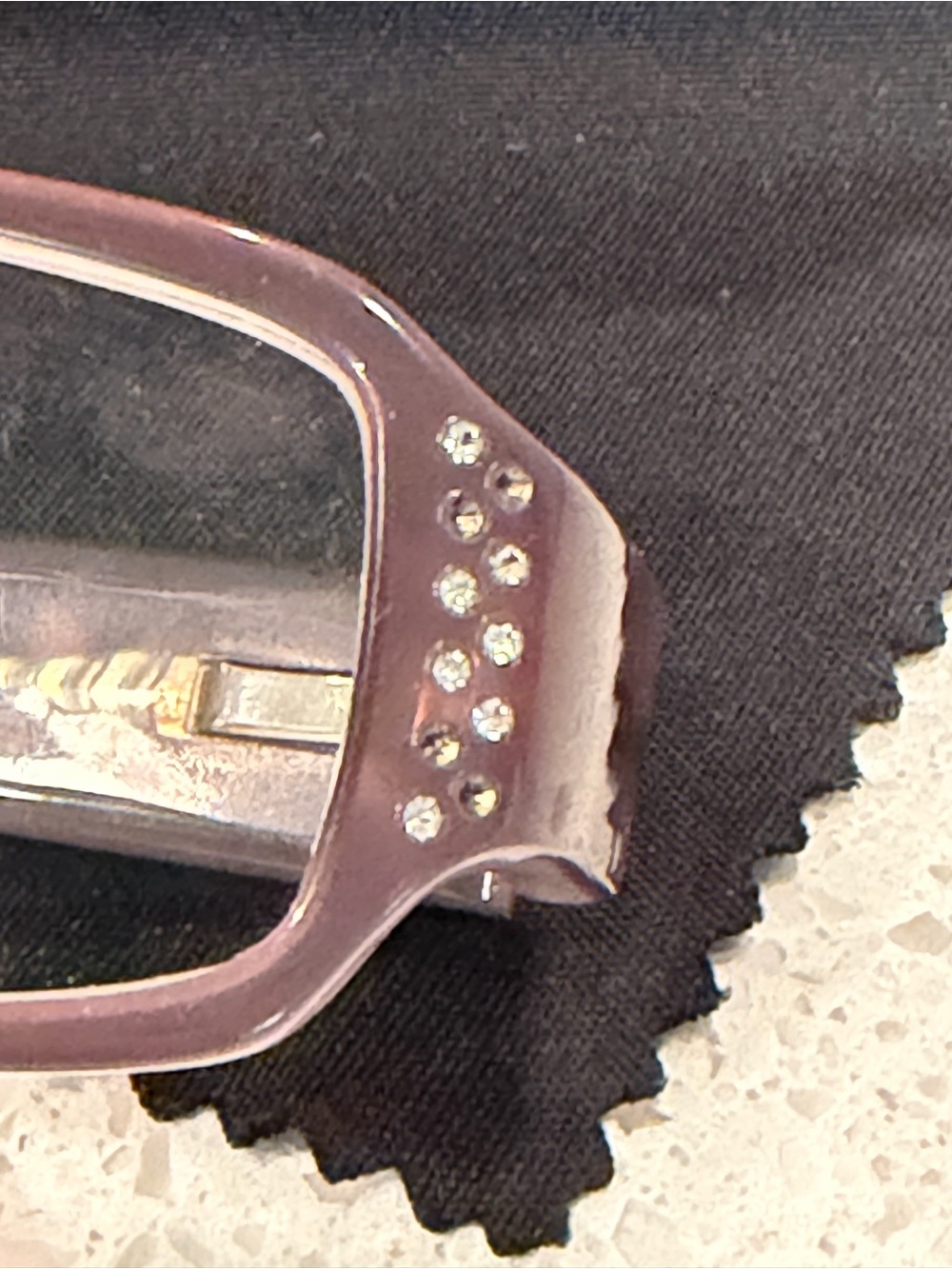 Authentic Versace MOD. 3061-B 447 Eyeglass Frames 51-18-135 Made in Italy with C - Picture 3 of 8